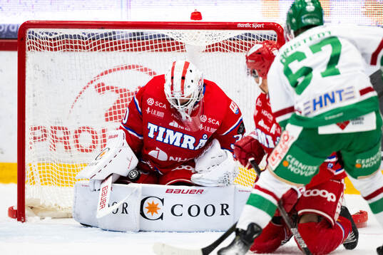 Timrås målvakt Jacob Johansson