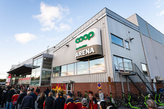 Coop Norrbotten Arena exteriör
