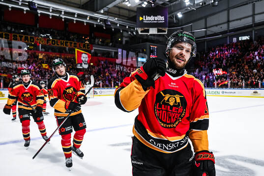 Luleås Einar Emanuelsson jublar