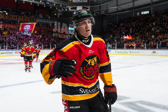Luleås David Lilja jublar