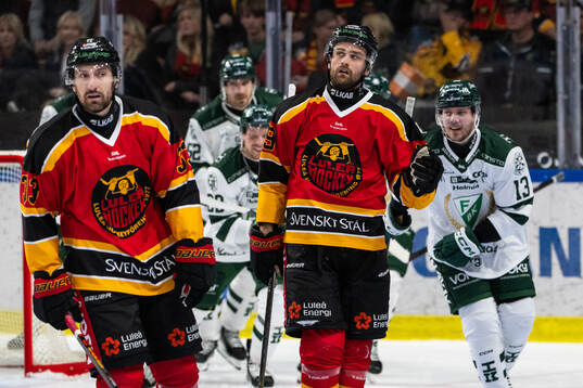Luleås Pontus Själin deppar