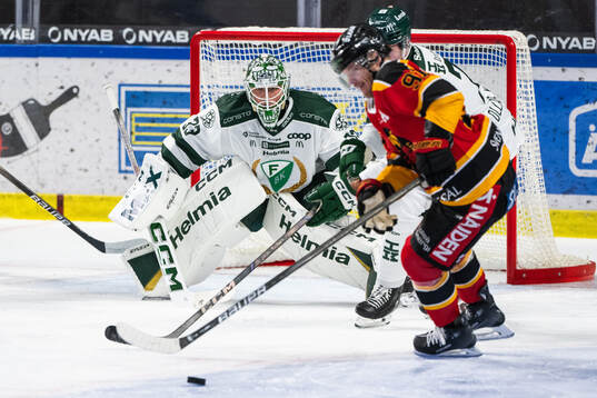 Färjestads målvakt Maxime Lagacé