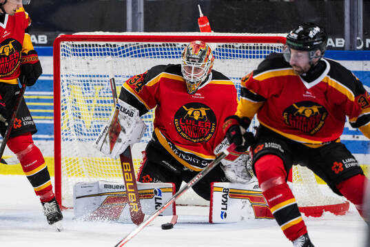 Luleås målvakt Joel Lassinantti