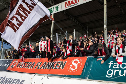 Sandvikens IF Sandvikens fansen jublar