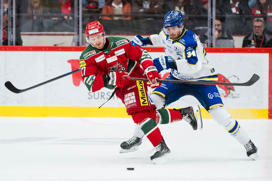 MoDos Riley Woods och Leksands Peter Cehlarik