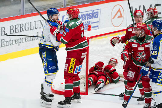 Leksands Peter Cehlarik och MoDos Alexander True