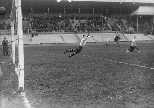 Göteborgs kamraternas första mål mot Hammarby 28-9-24