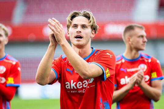 Helsingborgs Daniel Bergman jublar