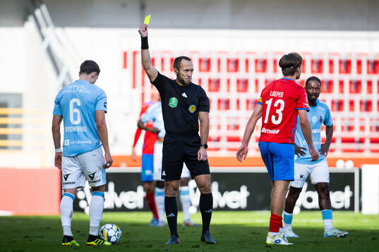 Gefles Lukas Browning Lagerfeldt får varning av domare