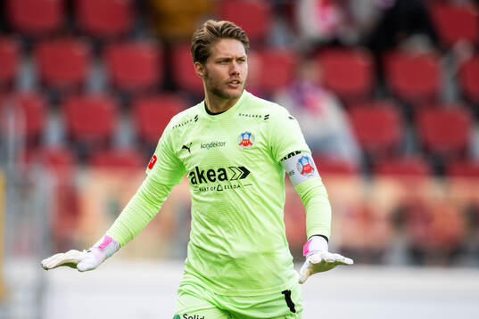 Helsingborgs målvakt Kalle Joelsson