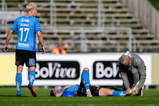 Halmstads Gabriel Wallentin får vård