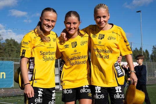 Elsfborgs spelare jublar och firar seriesegern