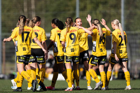 Elfsborgs spelare jublar