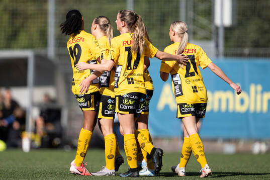 Elfsborgs spelare jublar
