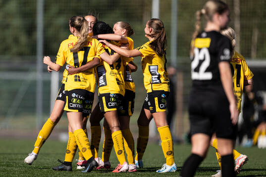 Elfsborgs spelare jublar