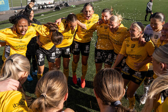Elfsborgs spelare firar seriesegern