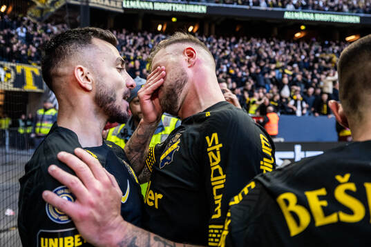 AIKs John Guidetti jublar