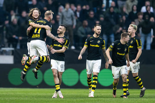 AIKs John Guidetti jublar