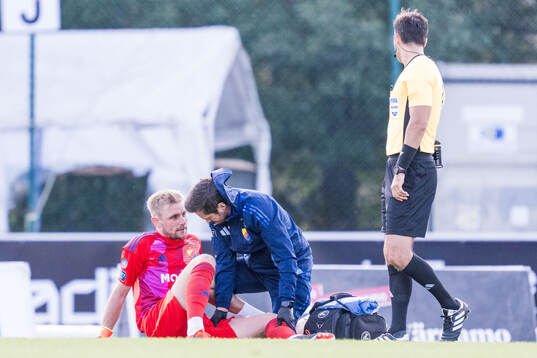 Djurgårdens målvakt Jacob Rinne