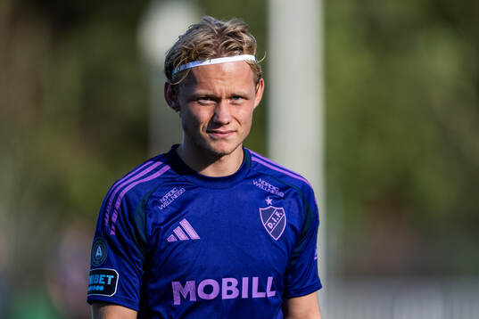 Djurgårdens Tobias Gulliksen deppar