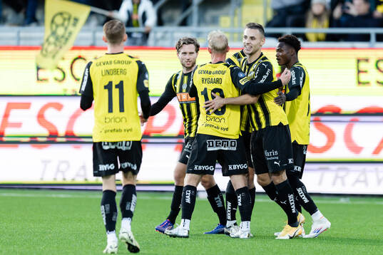 Häckens Ali Youssef jublar