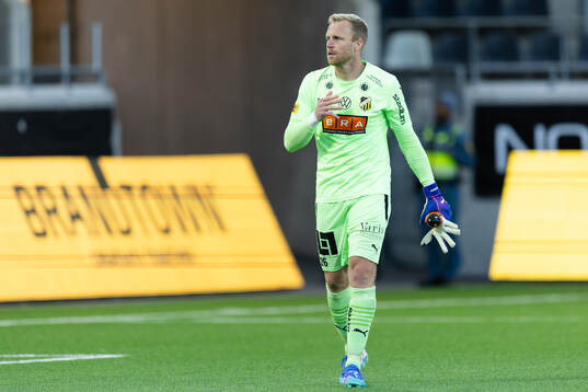 Häckens målvakt Peter Abrahamsson