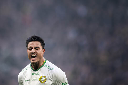 Hammarbys Jusef Erabi deppar