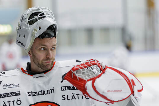 Vita Hästens målvakt Daniel Fahlström