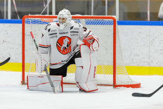 Vita Hästens målvakt Daniel Fahlström