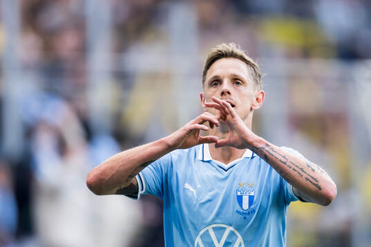 Malmö FFs Søren Rieks jublar