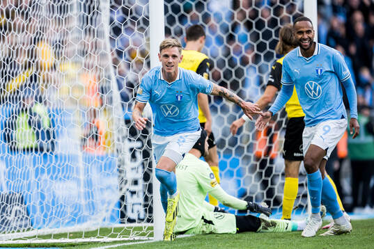 Malmö FFs Søren Rieks jublar