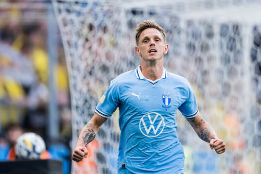 Malmö FFs Søren Rieks jublar