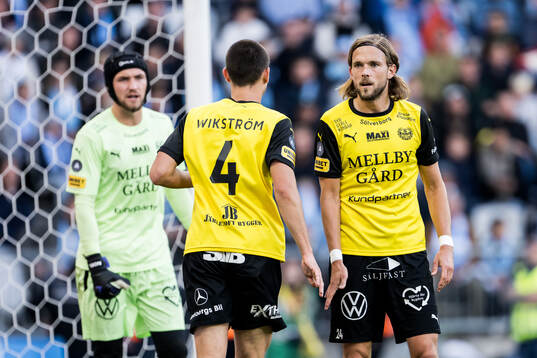 Mjällbys Rasmus Wikström och Tom Pettersson