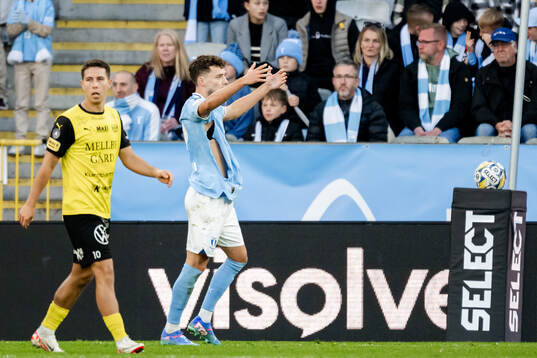 Malmö FFs Colin Rösler reagerar