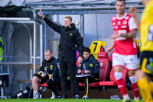 Elfsborgs manager Oscar Hiljemark