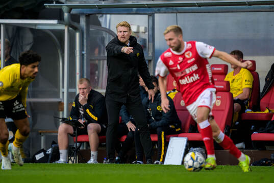 Elfsborgs manager Oscar Hiljemark