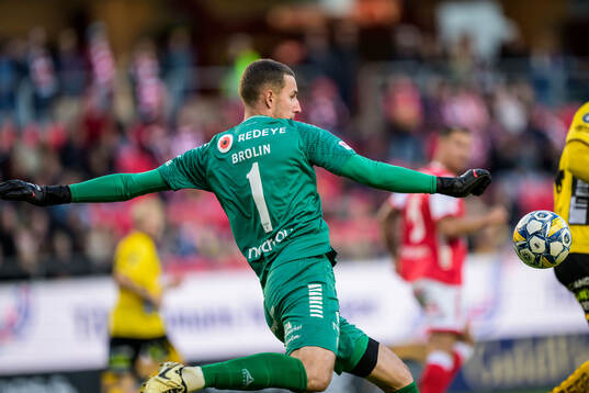 Kalmars målvakt Samuel Brolin