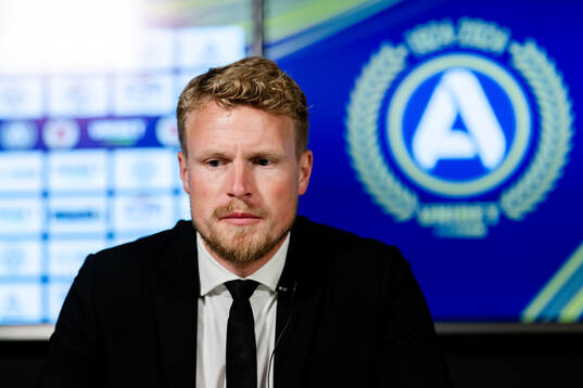 Elfsborgs manager Oscar Hiljemark