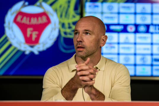 Kalmars tränare Stefan Larsson