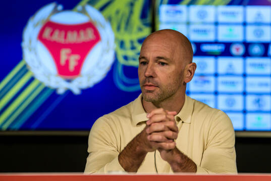 Kalmars tränare Stefan Larsson