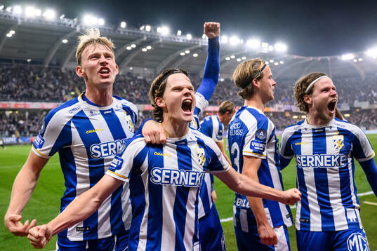 IFK Göteborgs Kolbeinn Thordarson jublar