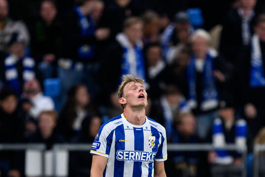 IFK Göteborgs Laurs Skjellerup deppar