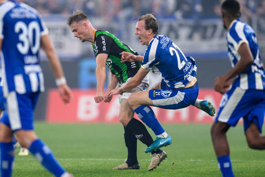 GAIS Alexander Ahl Holmström och IFK Göteborgs Adam