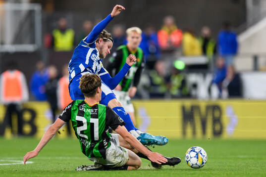 IFK Göteborgs Gustaf Norlin och GAIS Axel Henriksson