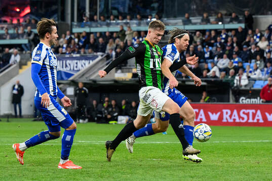 GAIS Alexander Ahl Holmström och IFK Göteborgs Gustav