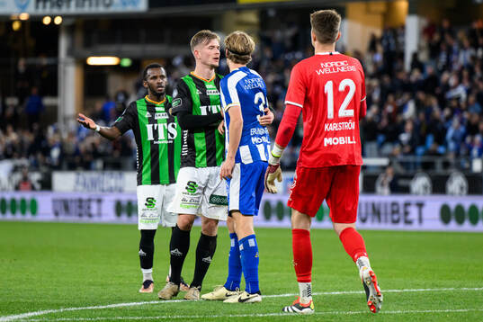GAIS Alexander Ahl Holmström och IFK Göteborgs August