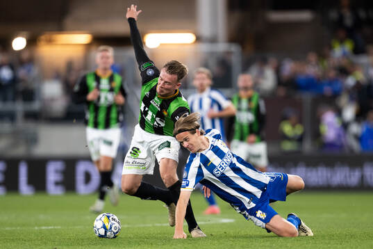 GAIS Alexander Ahl Holmström och IFK Göteborgs August