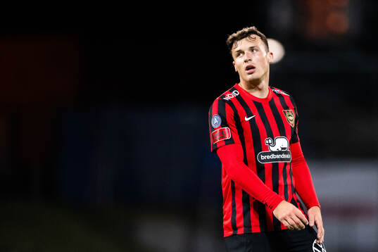 Brommapojkarnas Adam Skanning Jakobsen deppar