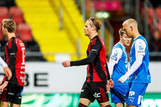Östersunds Sebastian Karlsson Grach deppar
