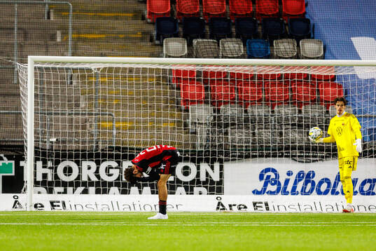 Östersunds Ziad Ghanoum deppar